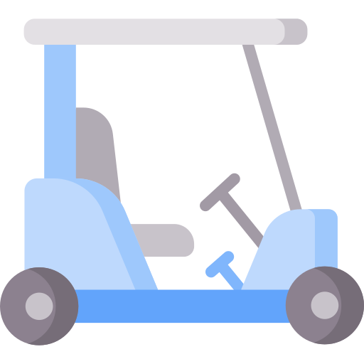 golf cart Special Flat icona