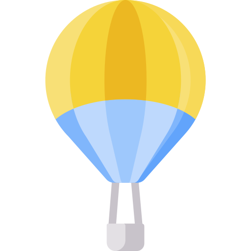 Hot air balloon Special Flat icon