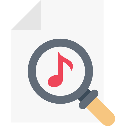 Music file Vector Stall Flat icon