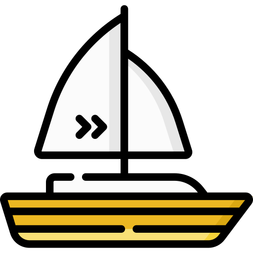 segelboot Special Lineal color icon