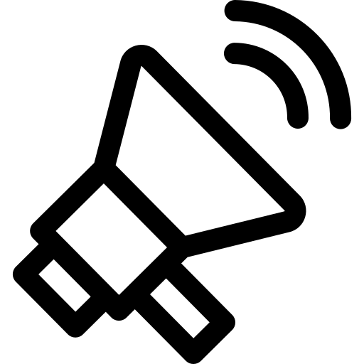 alto-falante Basic Rounded Lineal Ícone