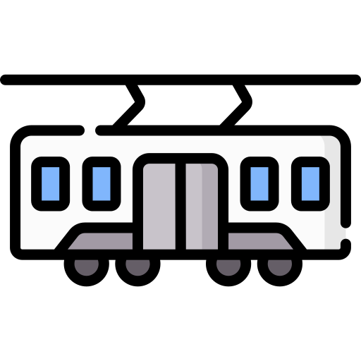 tranvía Special Lineal color icono