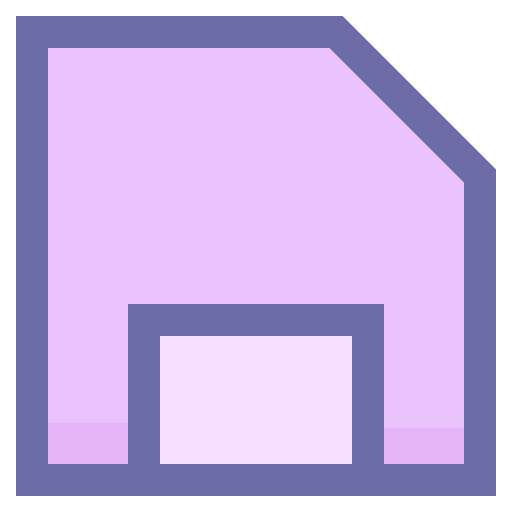 Floppy disk Generic Outline Color icon