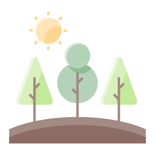 Árboles Generic Flat icono