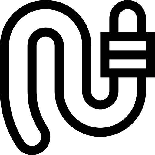 minhoca Basic Straight Lineal Ícone