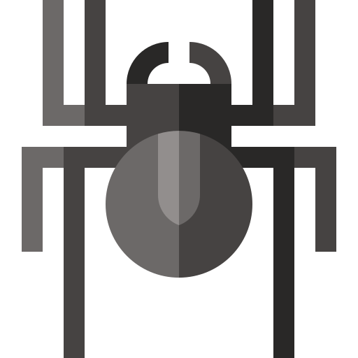 pająk Basic Straight Flat ikona