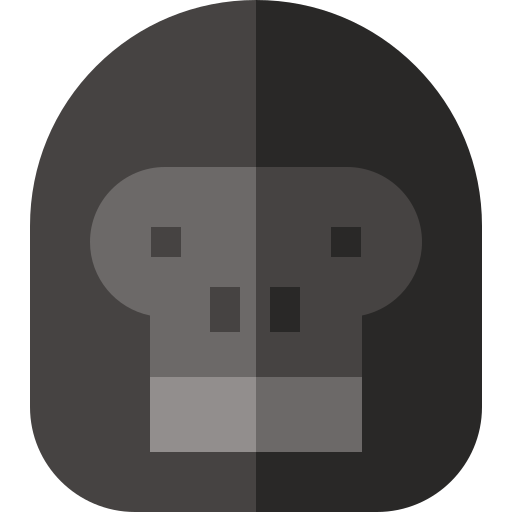 gorilla Basic Straight Flat icon