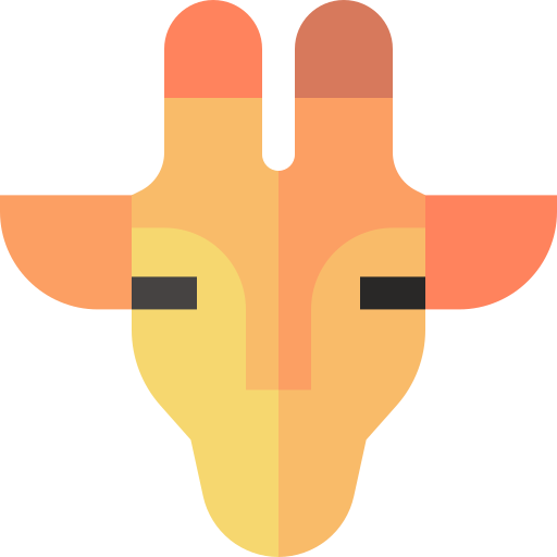 jirafa Basic Straight Flat icono