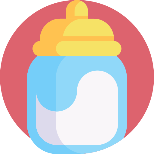 哺乳瓶 Detailed Flat Circular Flat icon