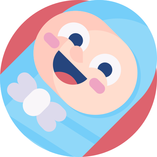 赤ちゃん Detailed Flat Circular Flat icon