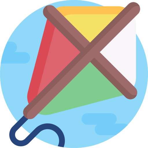 凧 Detailed Flat Circular Flat icon