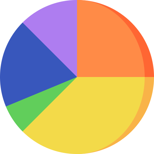 cirkeldiagram Special Flat icoon