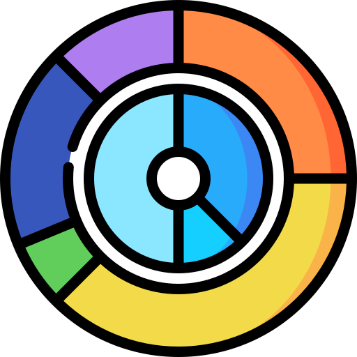 grafico a ciambella Special Lineal color icona