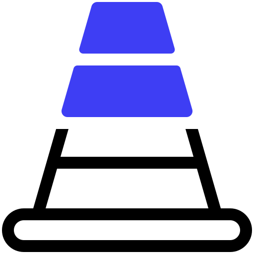 cône de signalisation Generic Mixed Icône