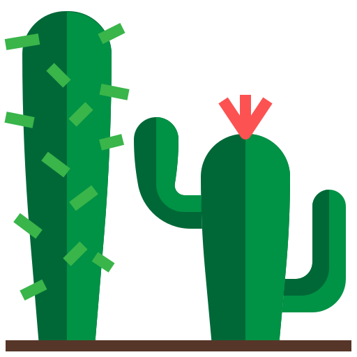 Cactus Surang Flat icon