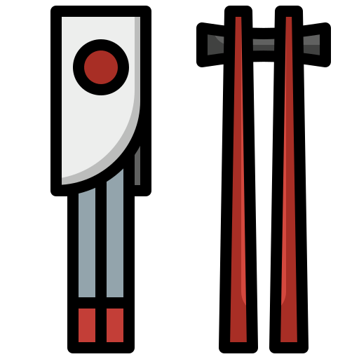 箸 Surang Lineal Color icon