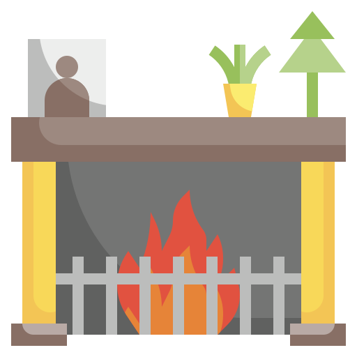 暖炉 Surang Flat icon