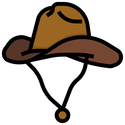 cappello da cowboy Surang Lineal Color icona