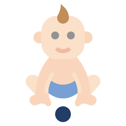 男の赤ちゃん Surang Flat icon