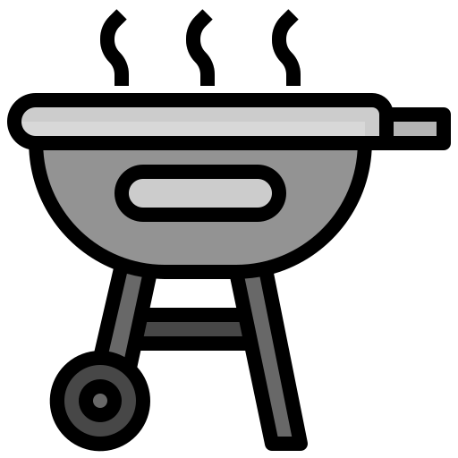 Barbecue Surang Lineal Color icon