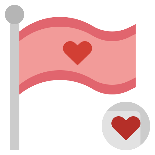 bandera Surang Flat icono