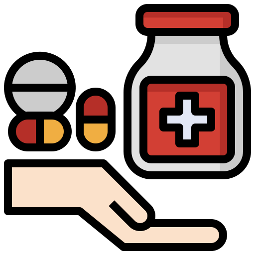 medicamento Surang Lineal Color icono