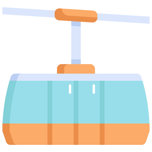 Вагон фуникулера Generic Flat иконка