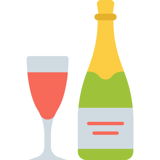champagne Generic Flat Icône