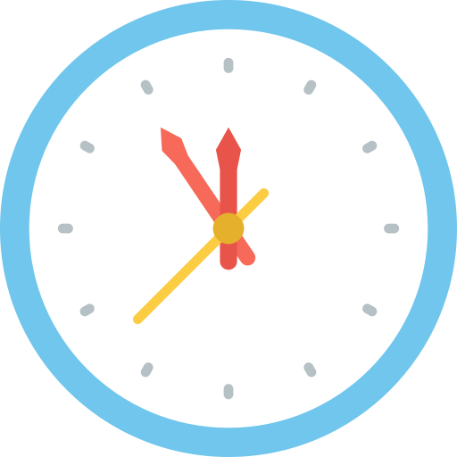 reloj Generic Flat icono