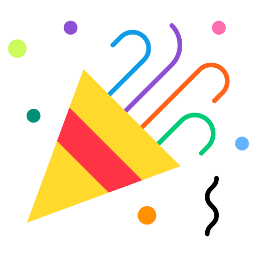 Party popper Generic Flat icon