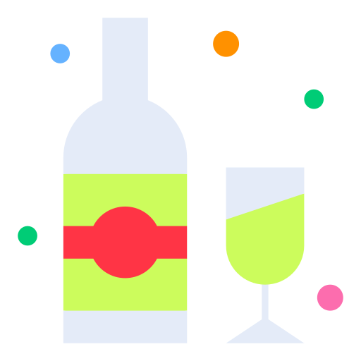 Wine Generic Flat icon