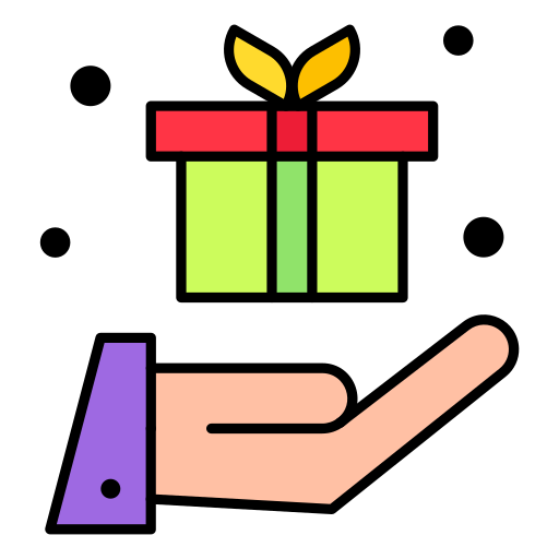 Gift Generic Outline Color icon