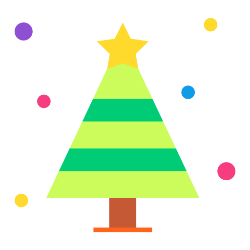 クリスマスツリー Generic Flat icon