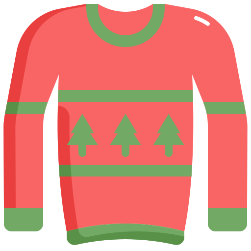 Świąteczny sweter Generic Flat ikona