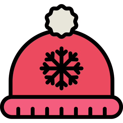 Зимняя шапка Generic Outline Color иконка