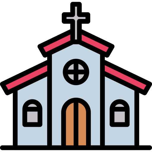 Церковь Generic Outline Color иконка
