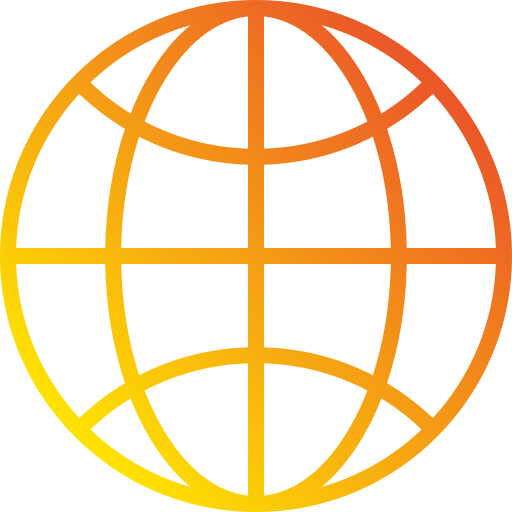 globe-raster Generic Gradient icoon