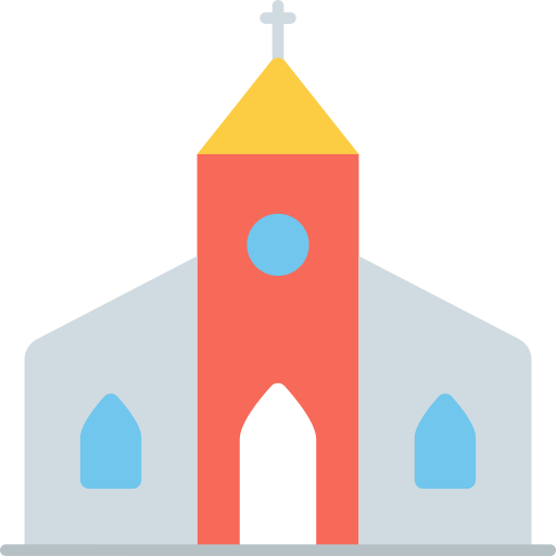 kerk Generic Flat icoon