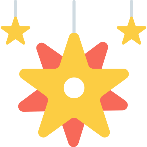 gwiazdy Generic Flat ikona