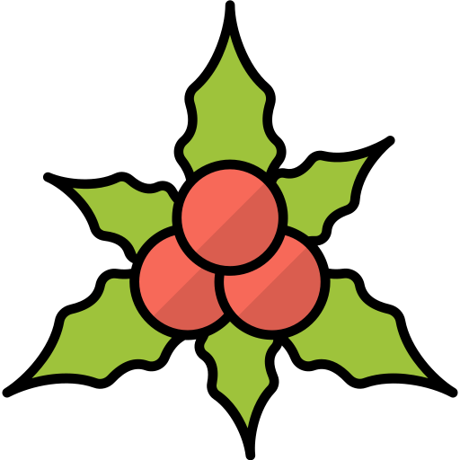 Mistletoe Generic Outline Color icon