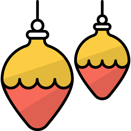 Bauble Generic Outline Color icon