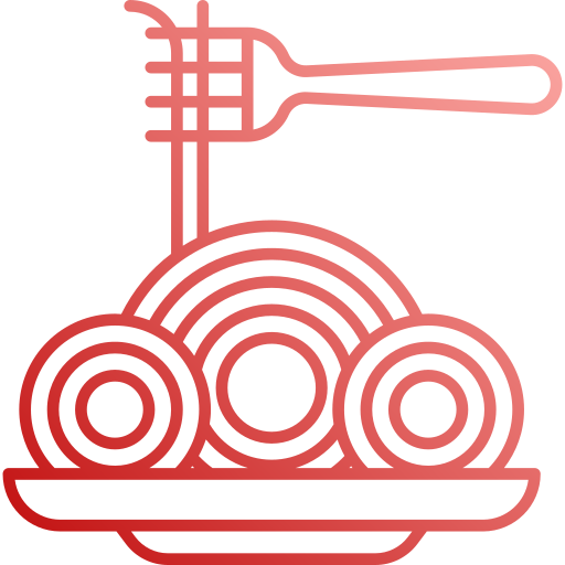 スパゲッティ Generic Gradient icon