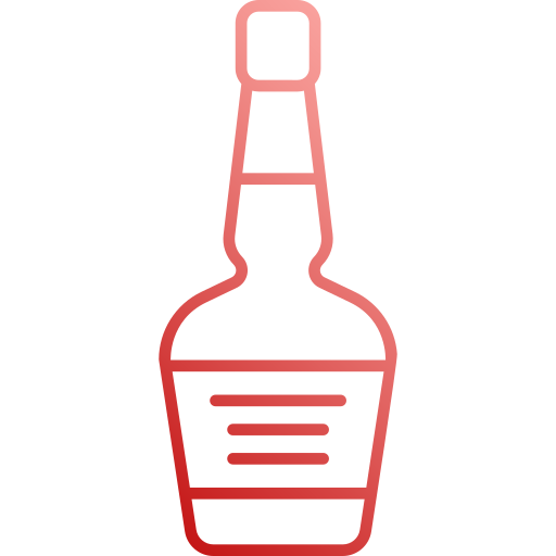 garrafa de rum Generic Gradient Ícone