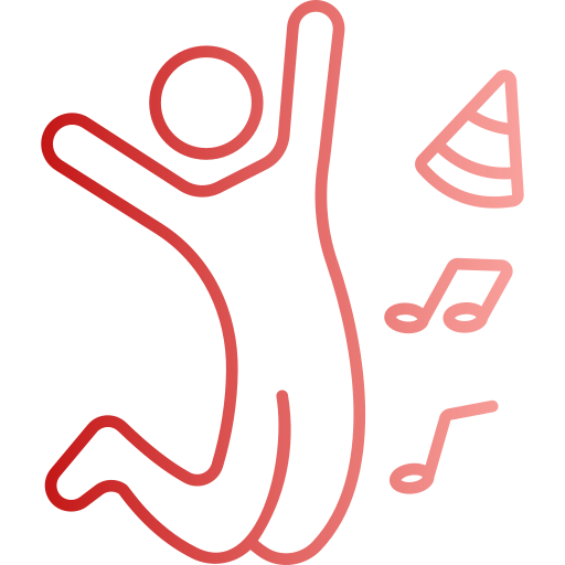 Dance Generic Gradient icon