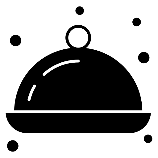 serwowanie posiłków Generic Glyph ikona