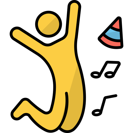 ダンス Generic Outline Color icon
