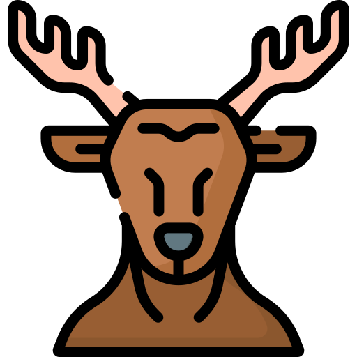 Reindeer Special Lineal color icon