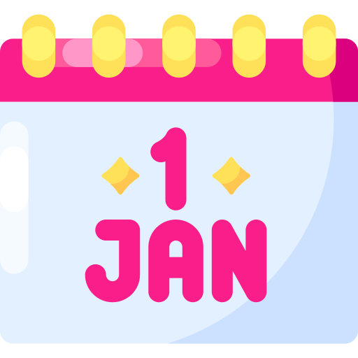 Calendar Special Shine Flat icon