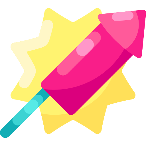 Fireworks Special Shine Flat icon