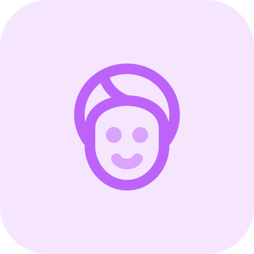 Facial Pixel Perfect Tritone icon